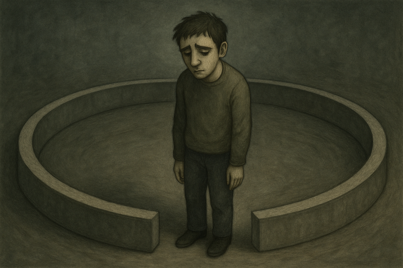 خليه كذا اسير وحزين