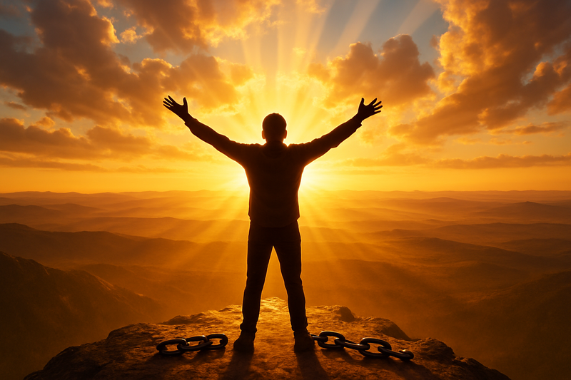 someone who is free and unlocked